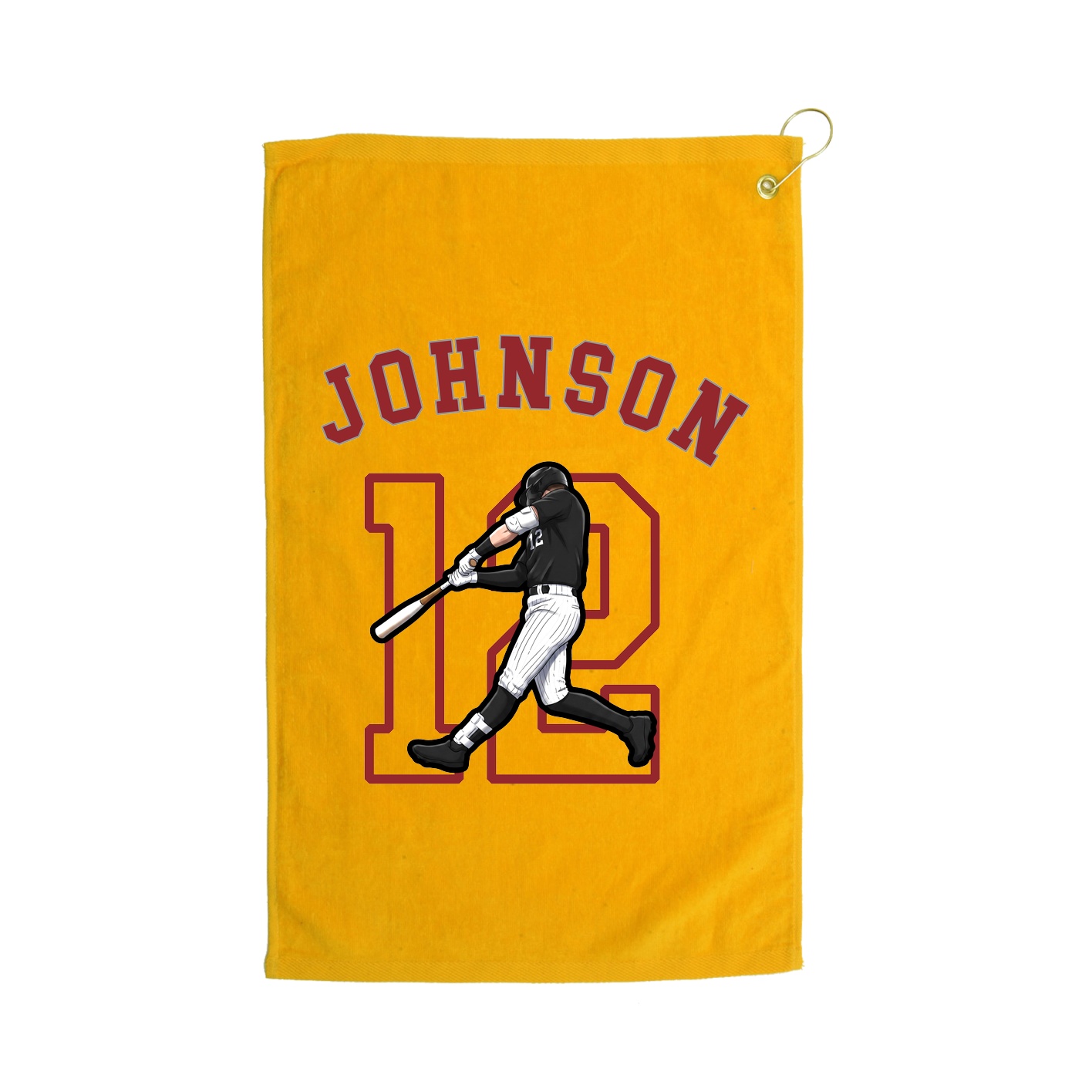 Golf Towel — Shirsey Arch in Gold