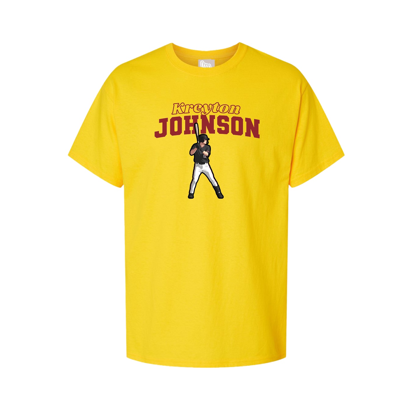 Tee — Name Arch in Gold
