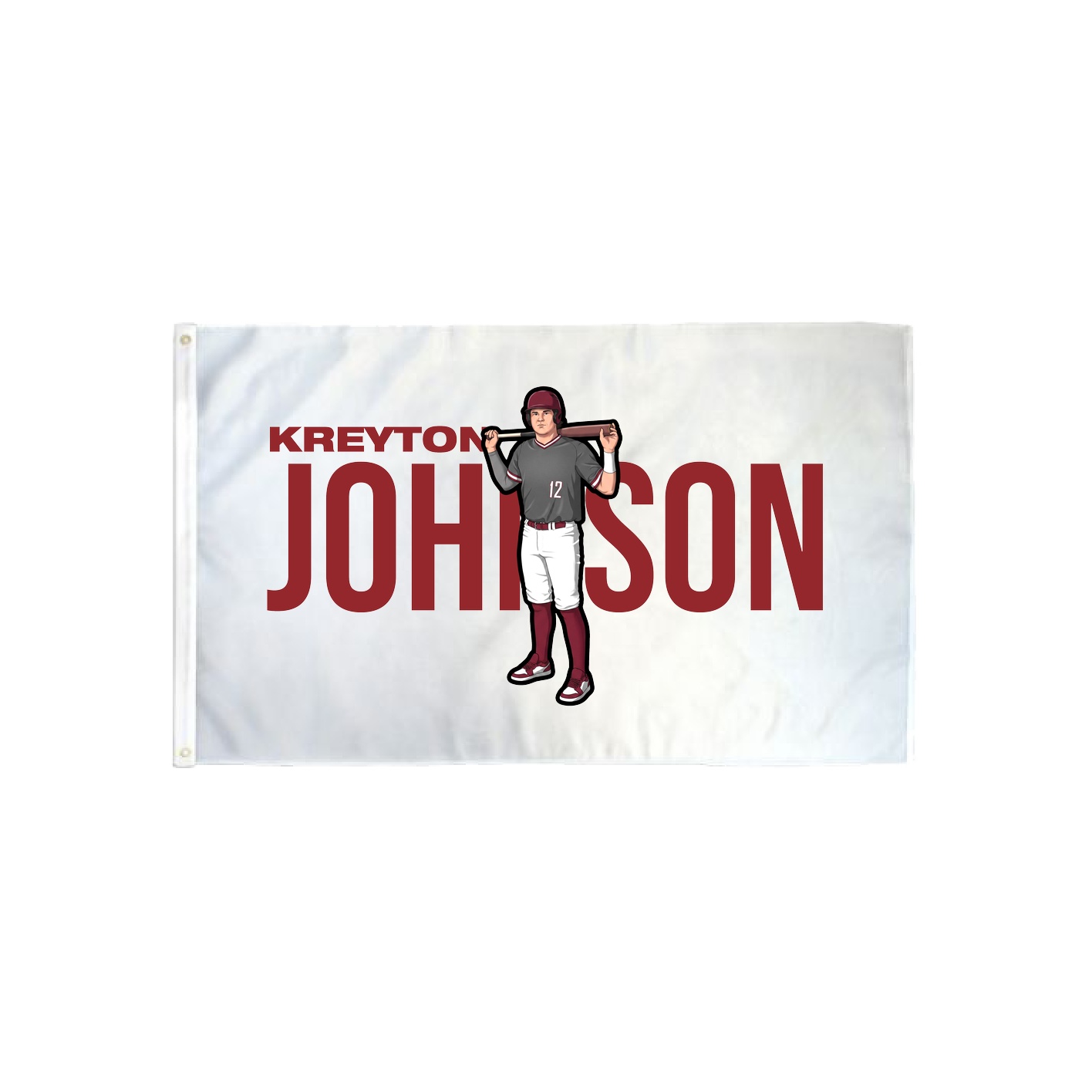 3x5 Flag — Player Name in Classic