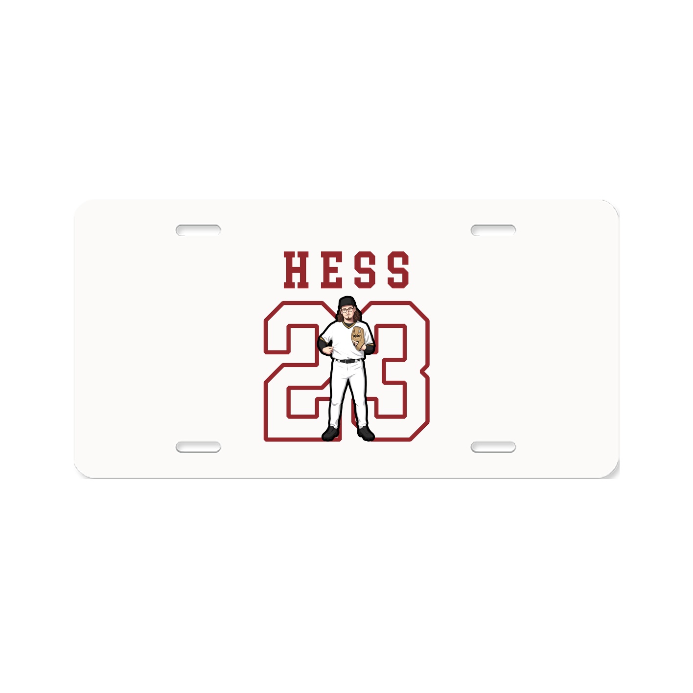 License Plate — Shirsey in Classic