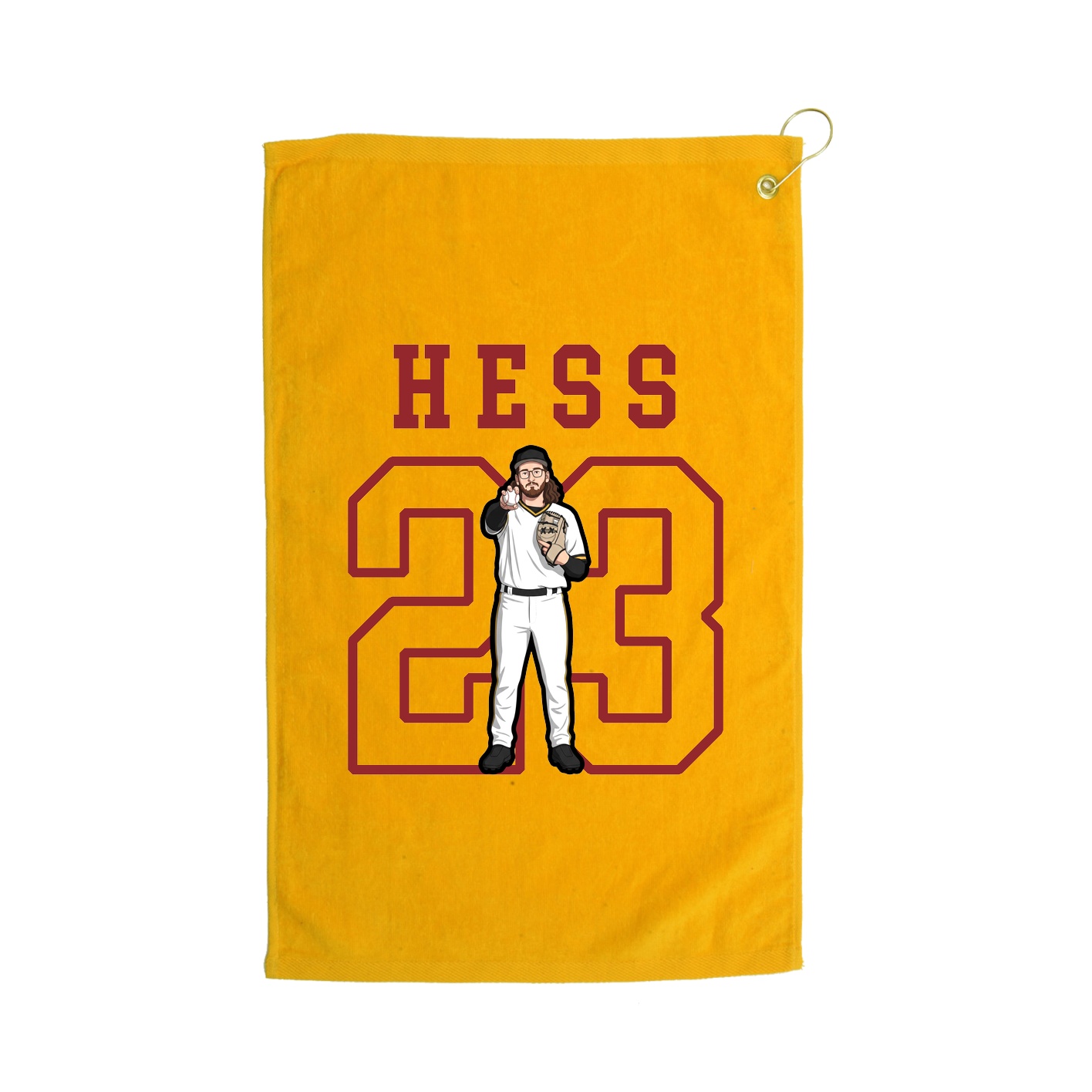 Golf Towel — Shirsey in Gold