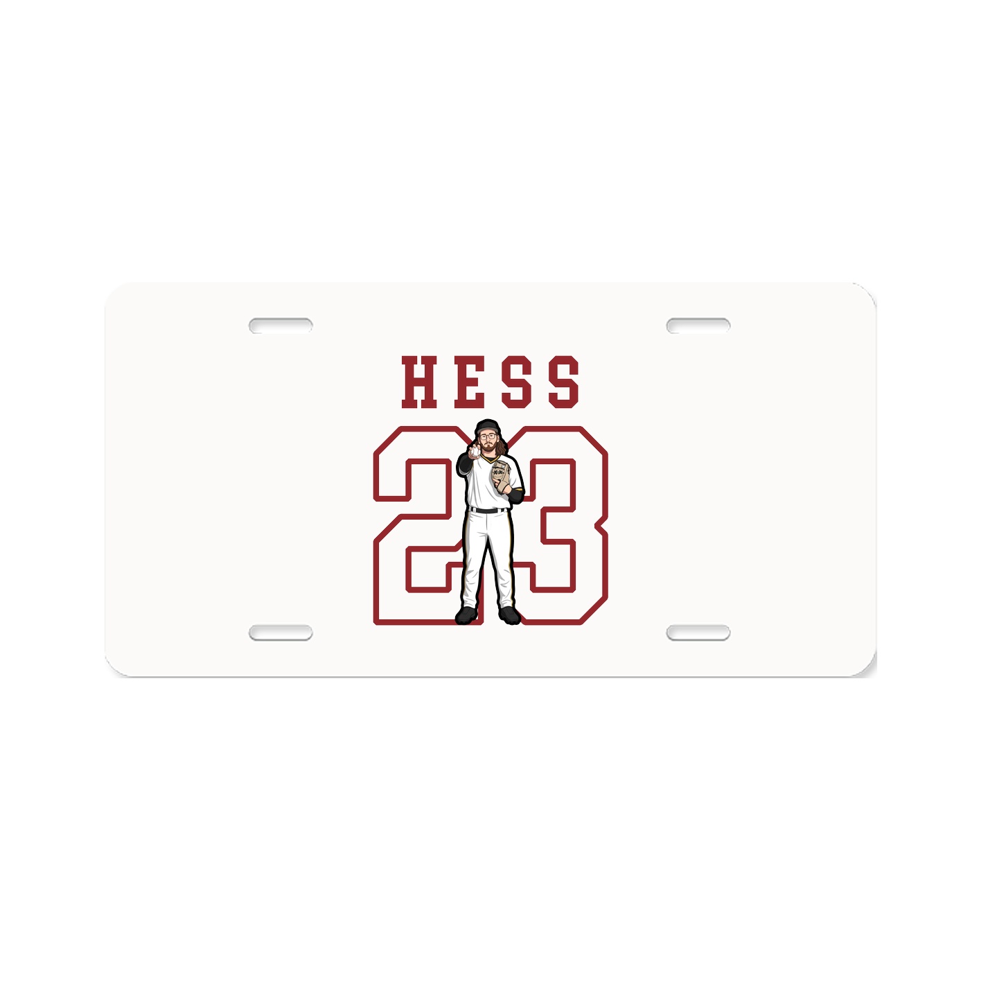 License Plate — Shirsey in Classic