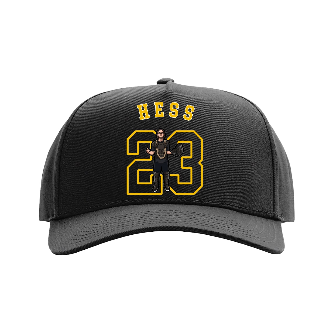 Full Fabric Five-Panel Champ Cap