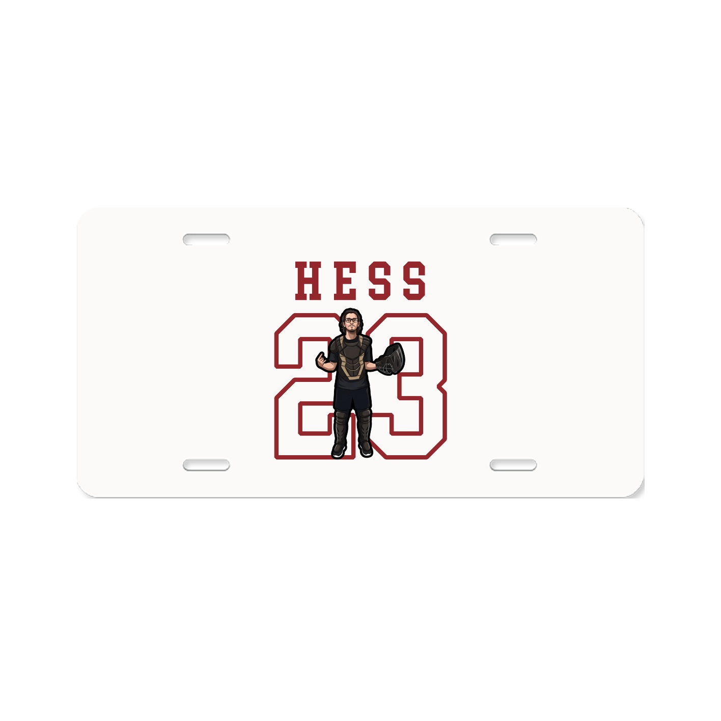 License Plate — Shirsey in Classic
