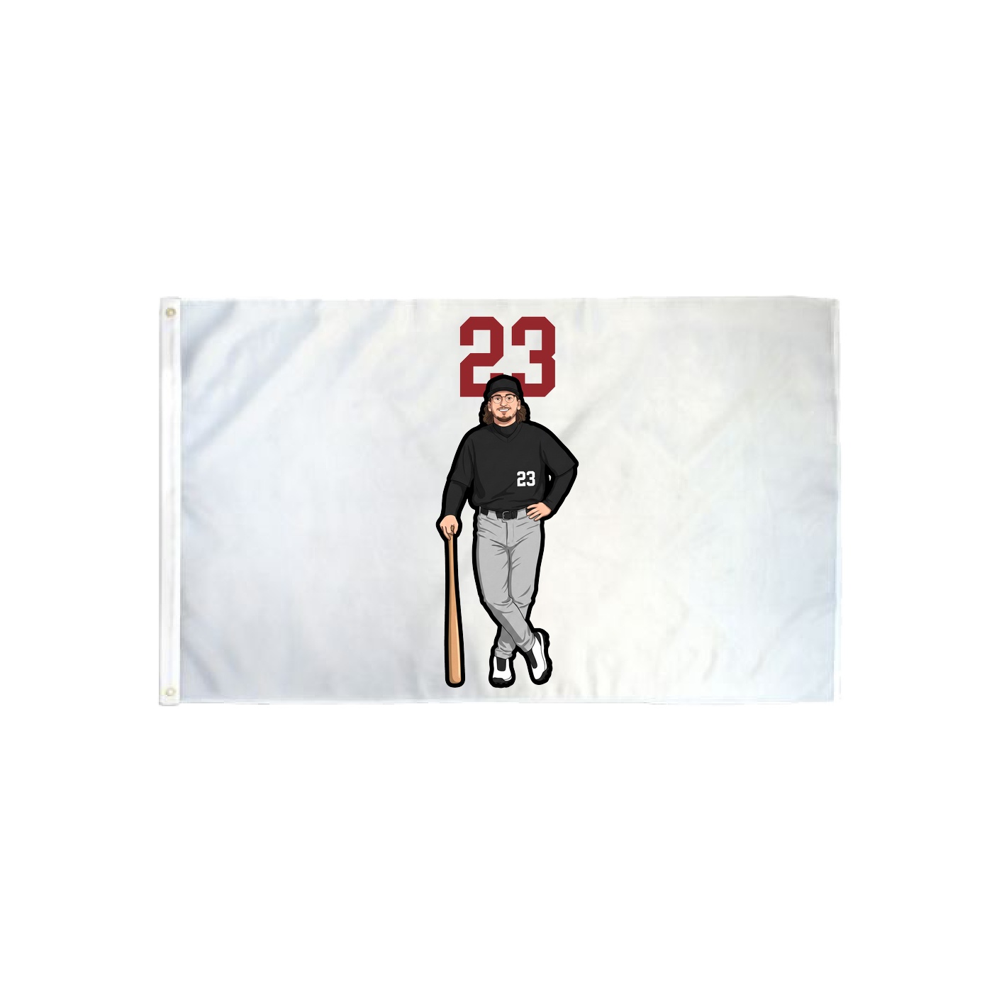 3x5 Flag — Number Top in Classic