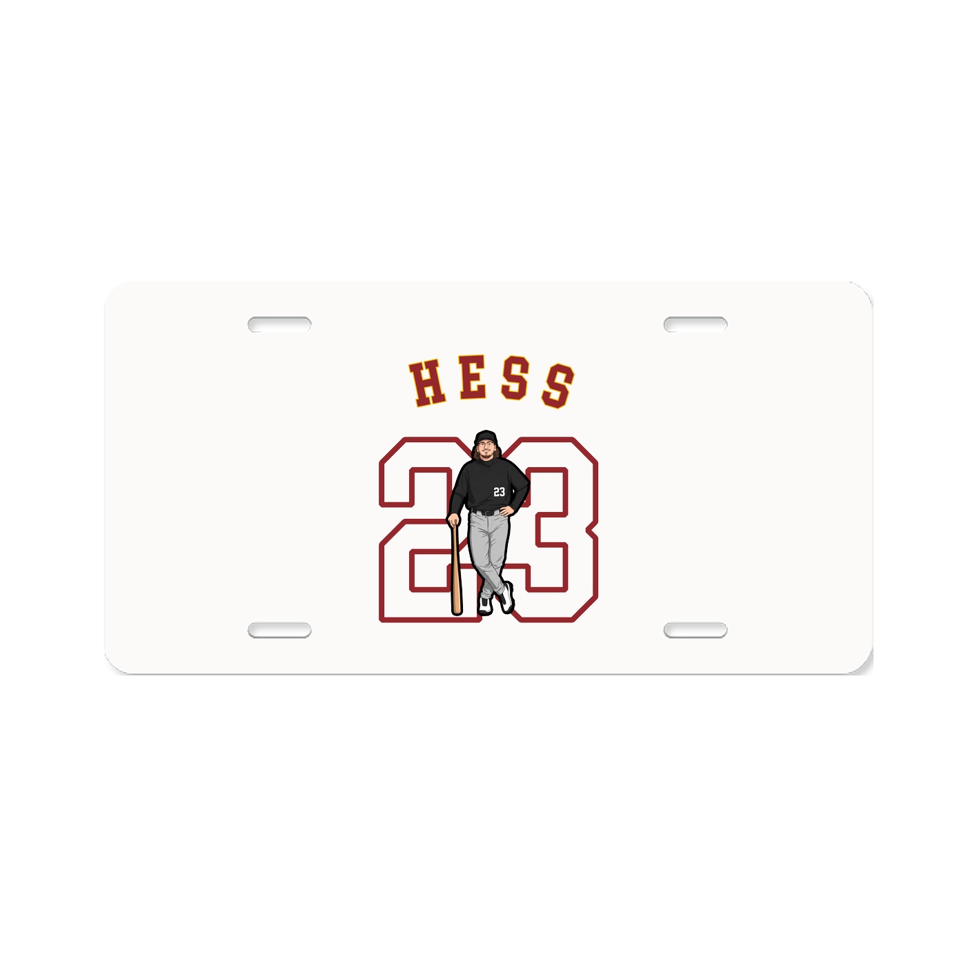 License Plate — Shirsey Arch in Classic