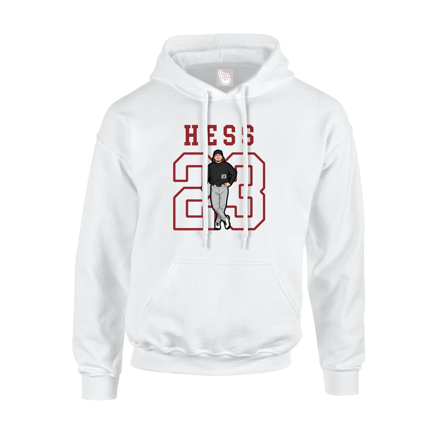 Youth Hoodie — Shirsey in White