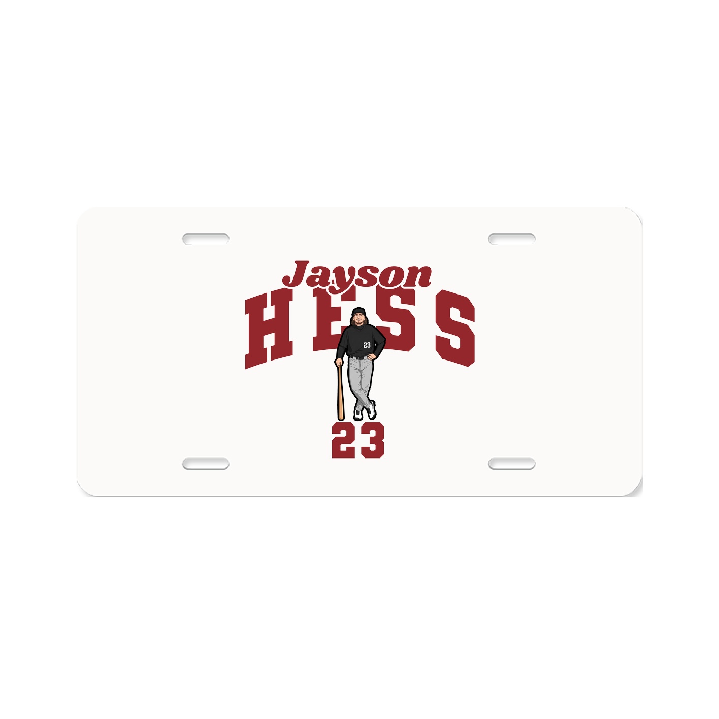 License Plate — Signature Arch in Classic
