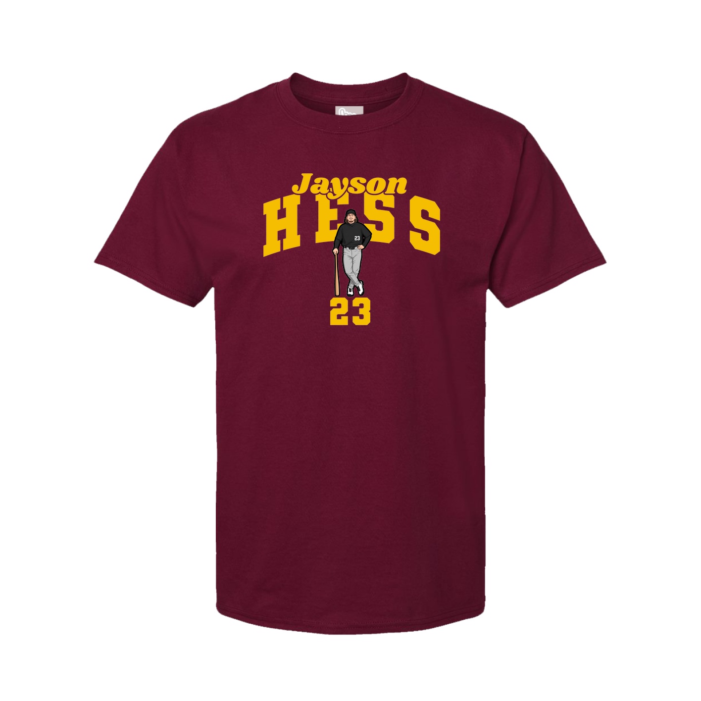 Youth Tee — Signature Arch in Cardinal