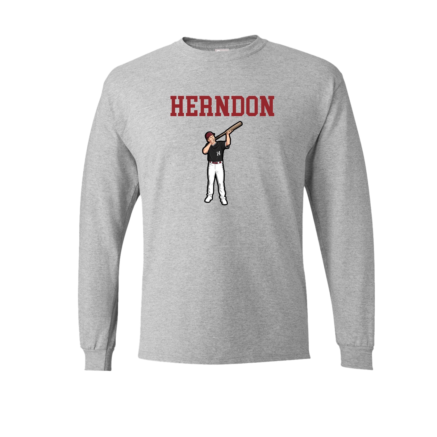 Long Sleeve Tee — Shirsey in Grey