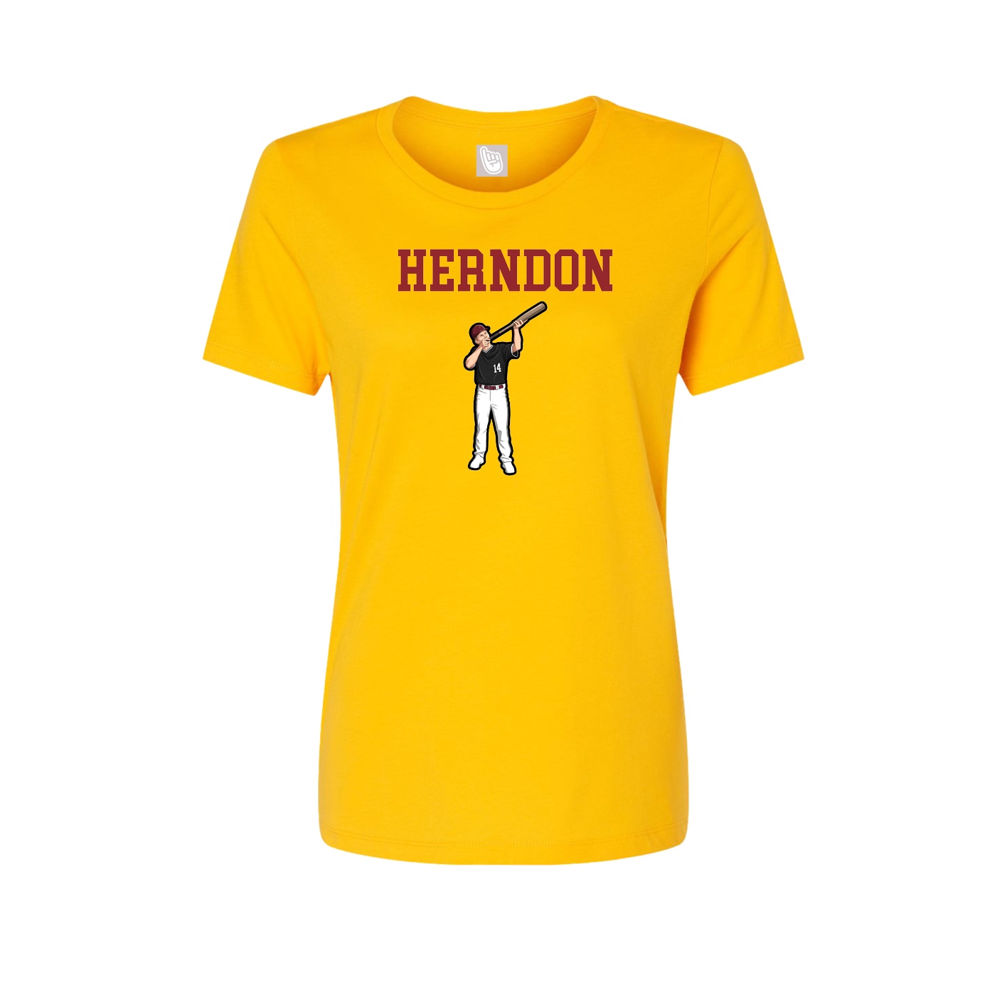 Fitted Women's Tee — Shirsey in Gold