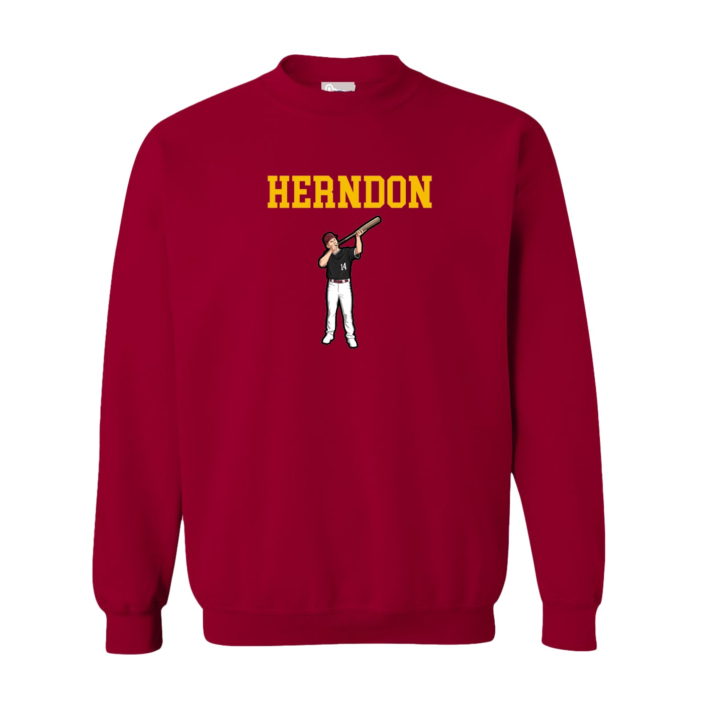 Fleece Crew — Shirsey in Cardinal