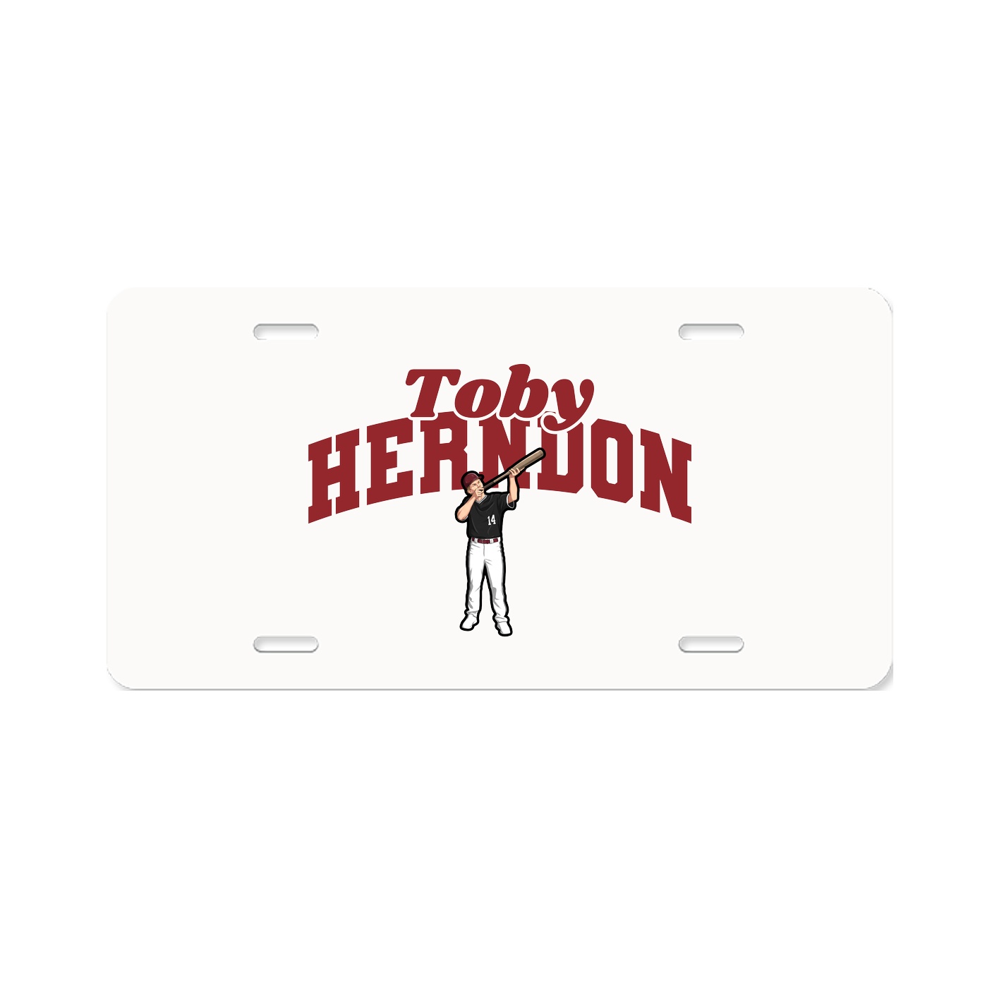 License Plate — Signature Arch in Classic