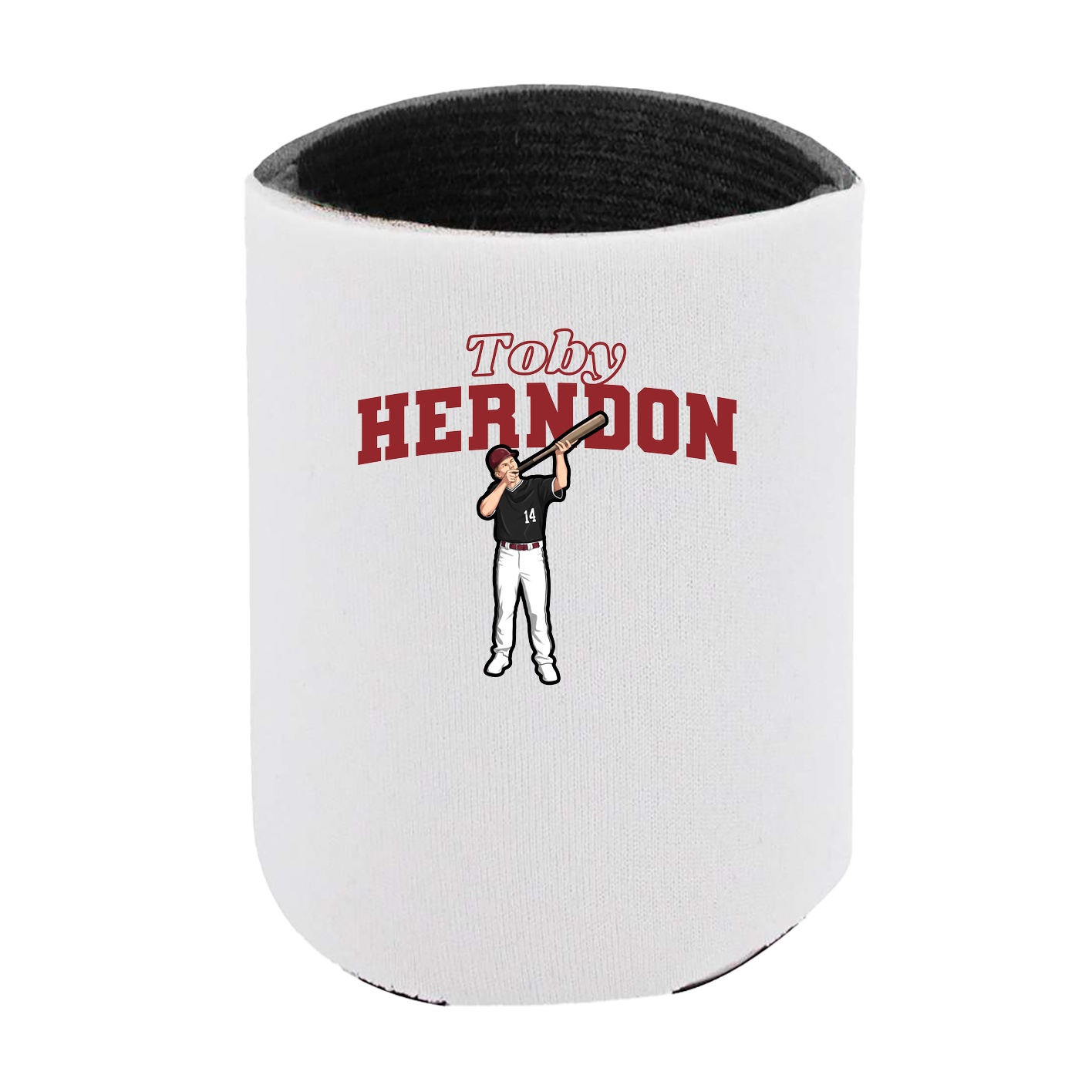 Can Holder — Name Arch in White