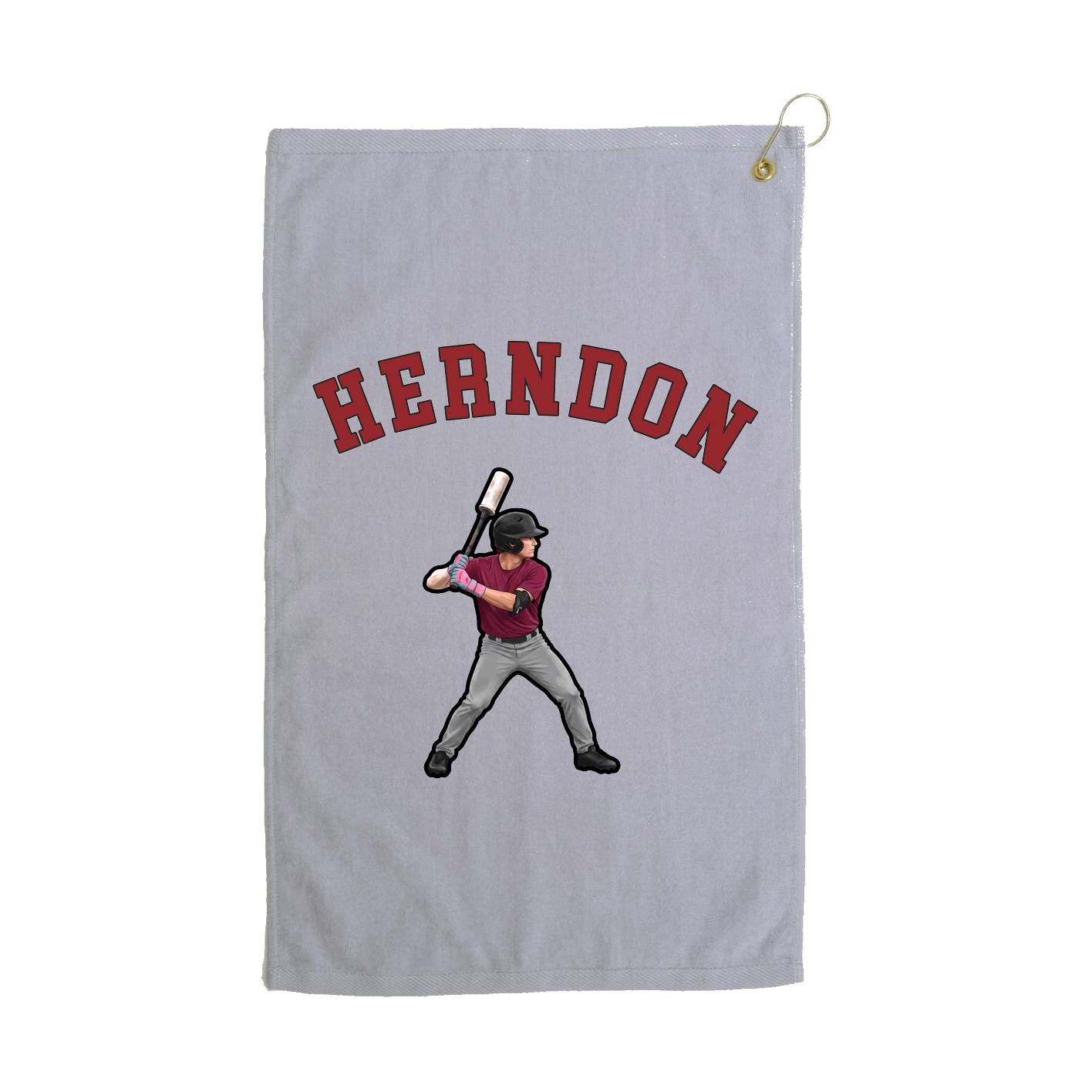 Golf Towel — Shirsey Arch in Grey
