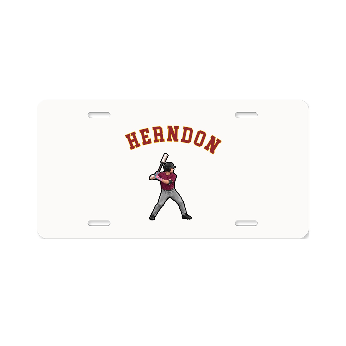 License Plate — Shirsey Arch in Classic