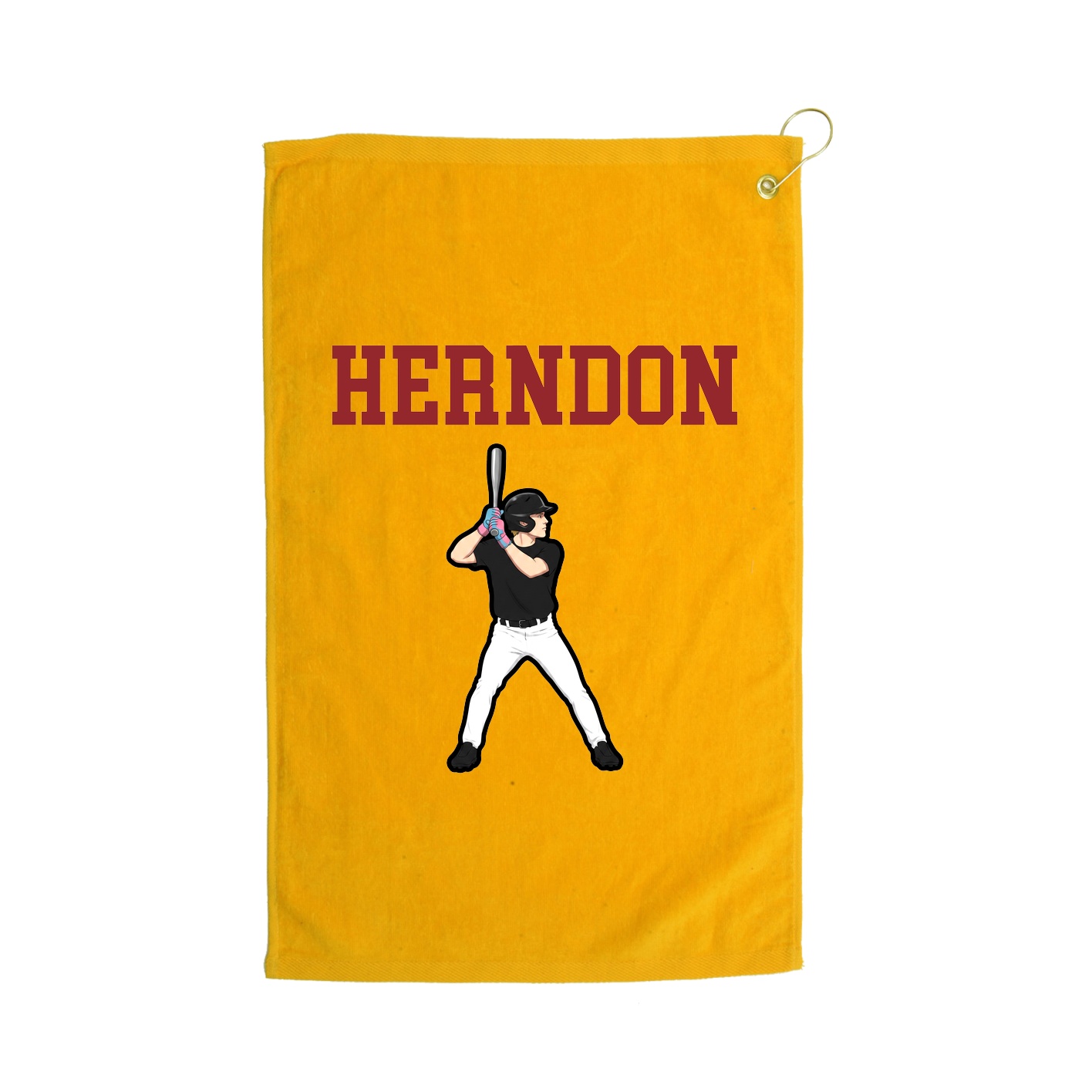 Golf Towel — Shirsey in Gold