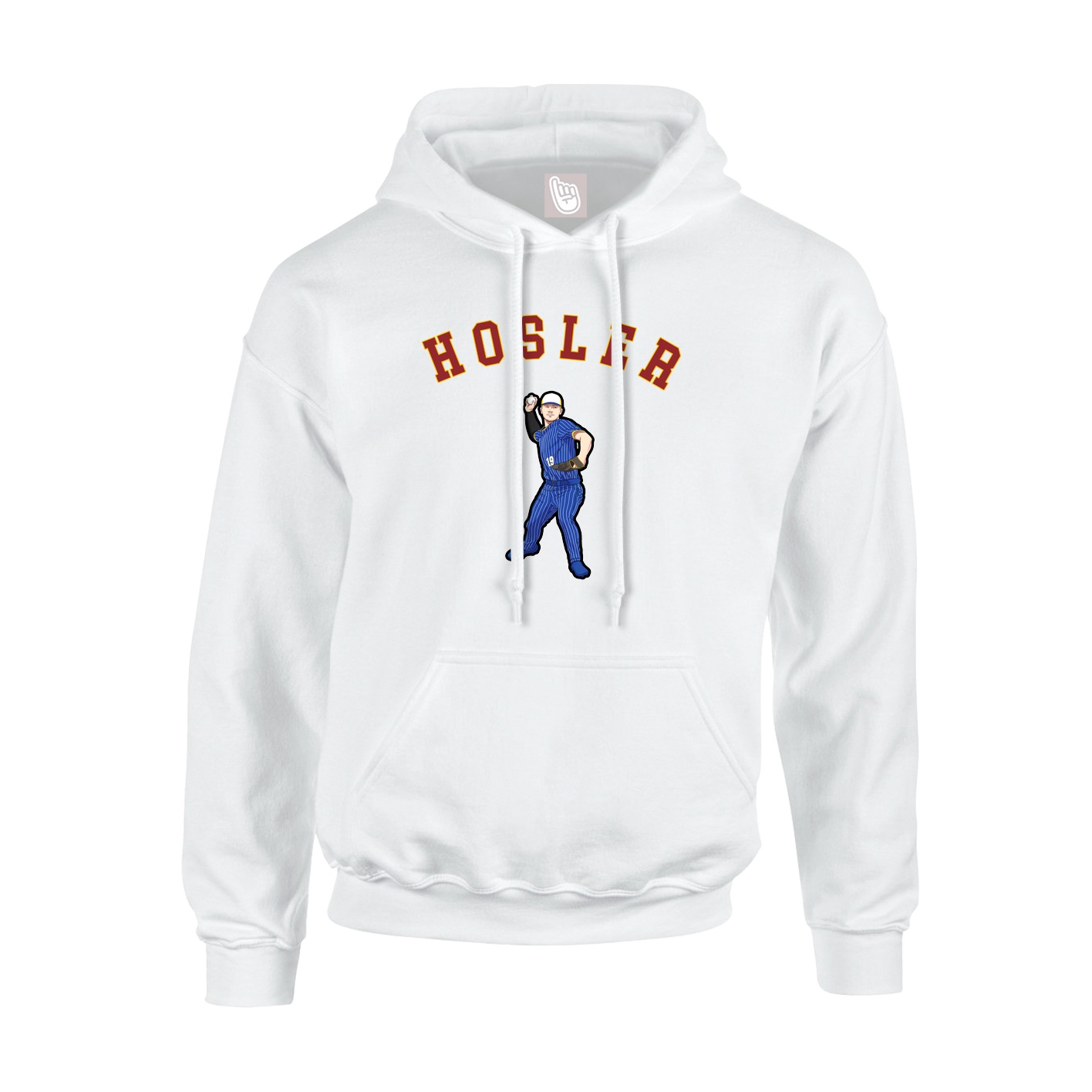 Hoodie — Shirsey Arch in White