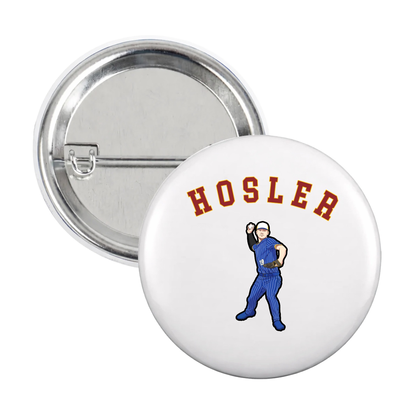 Game Day Button — Shirsey Arch in White