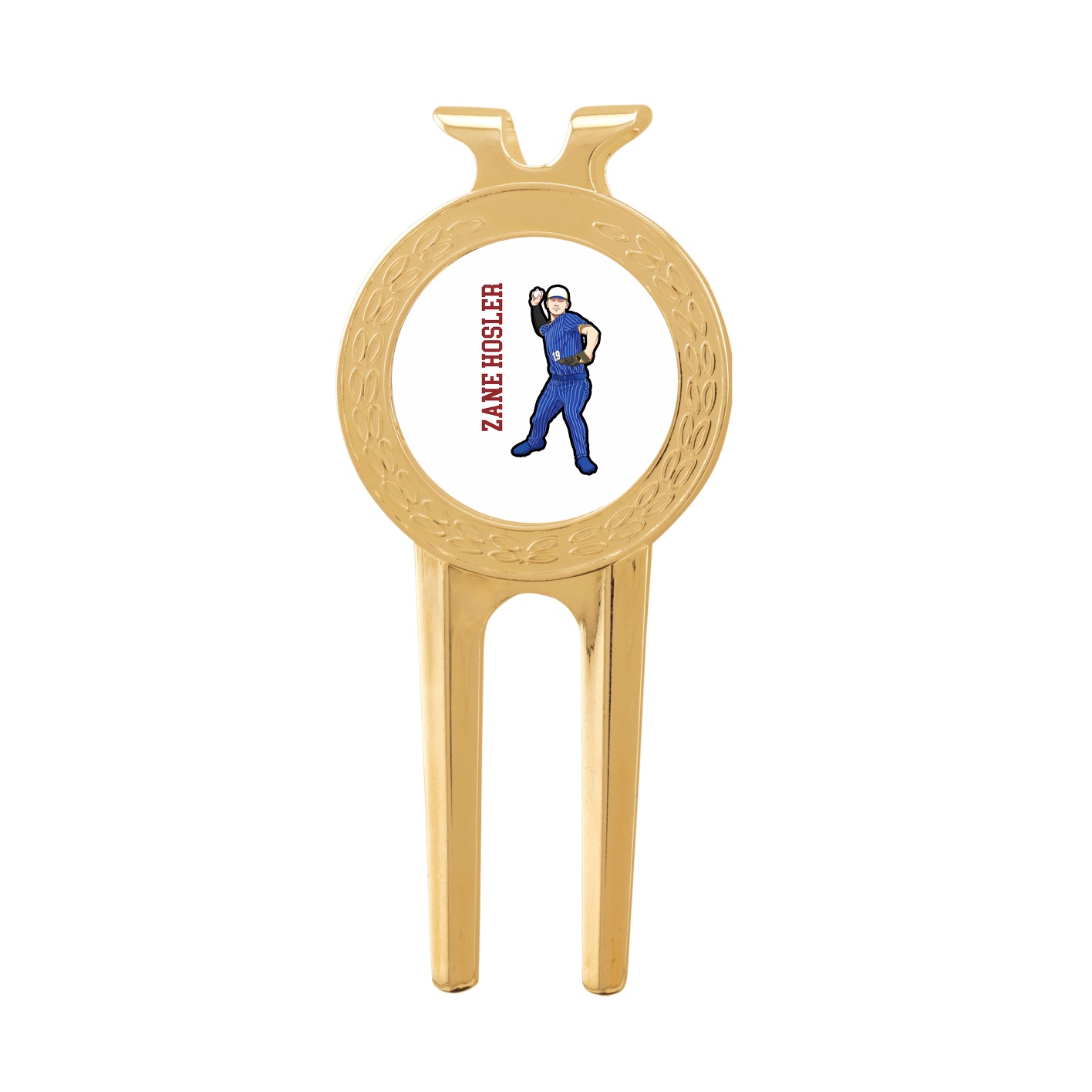 Divot Tool with Ball Marker — Name Vertical in Classic