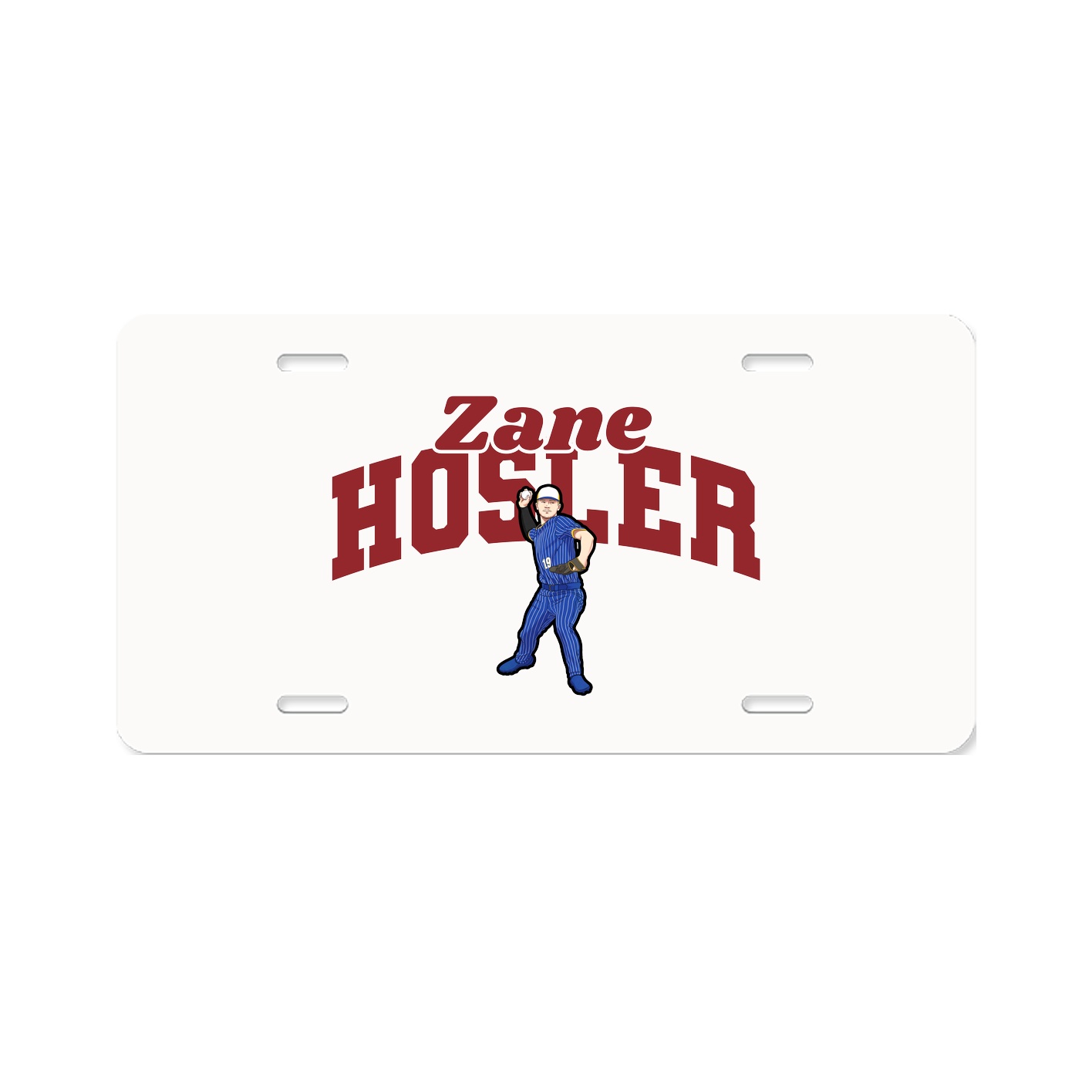 License Plate — Signature Arch in Classic