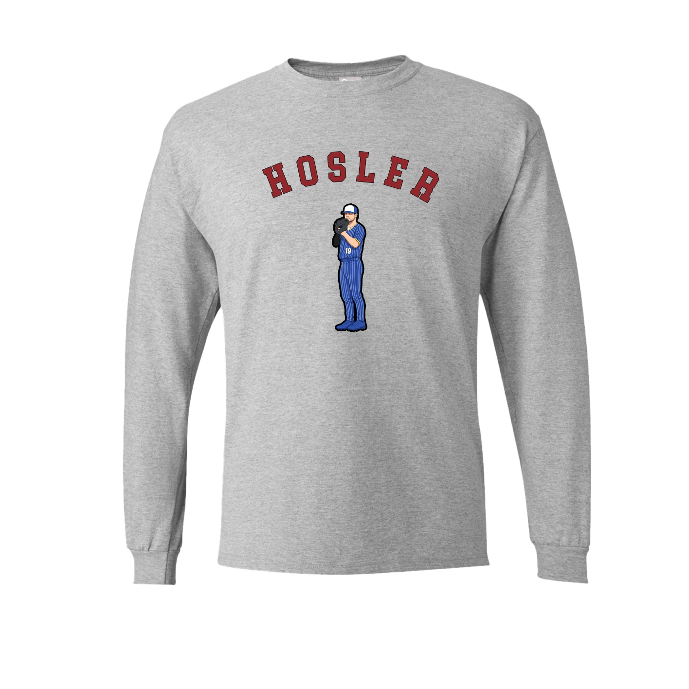 Long Sleeve Tee — Shirsey Arch in Grey