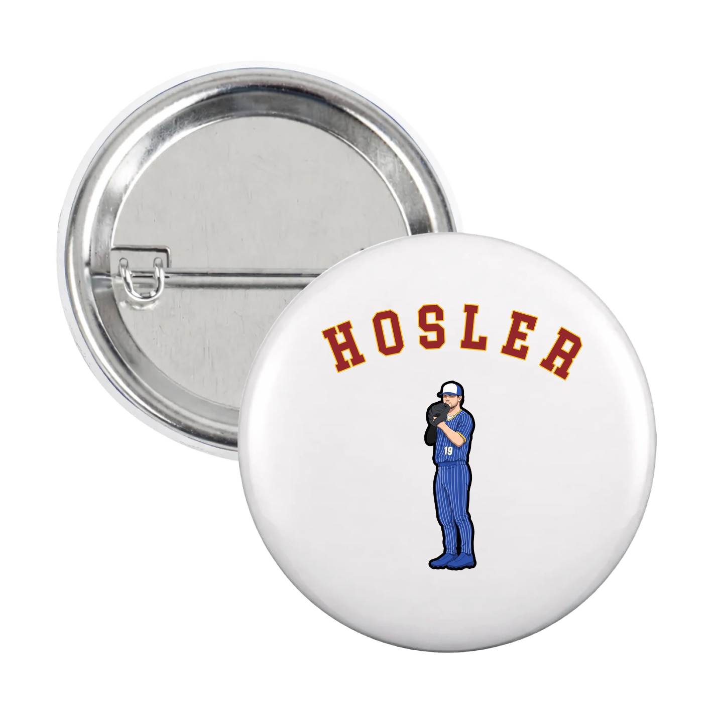 Game Day Button — Shirsey Arch in White