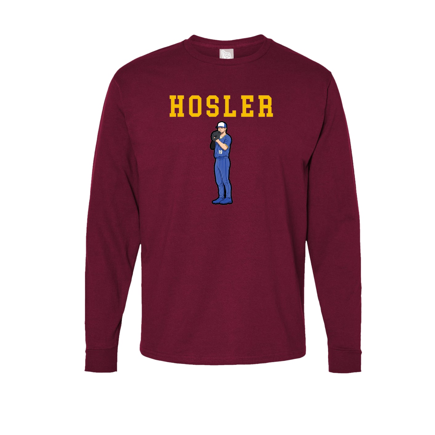 Long Sleeve Tee — Shirsey in Cardinal