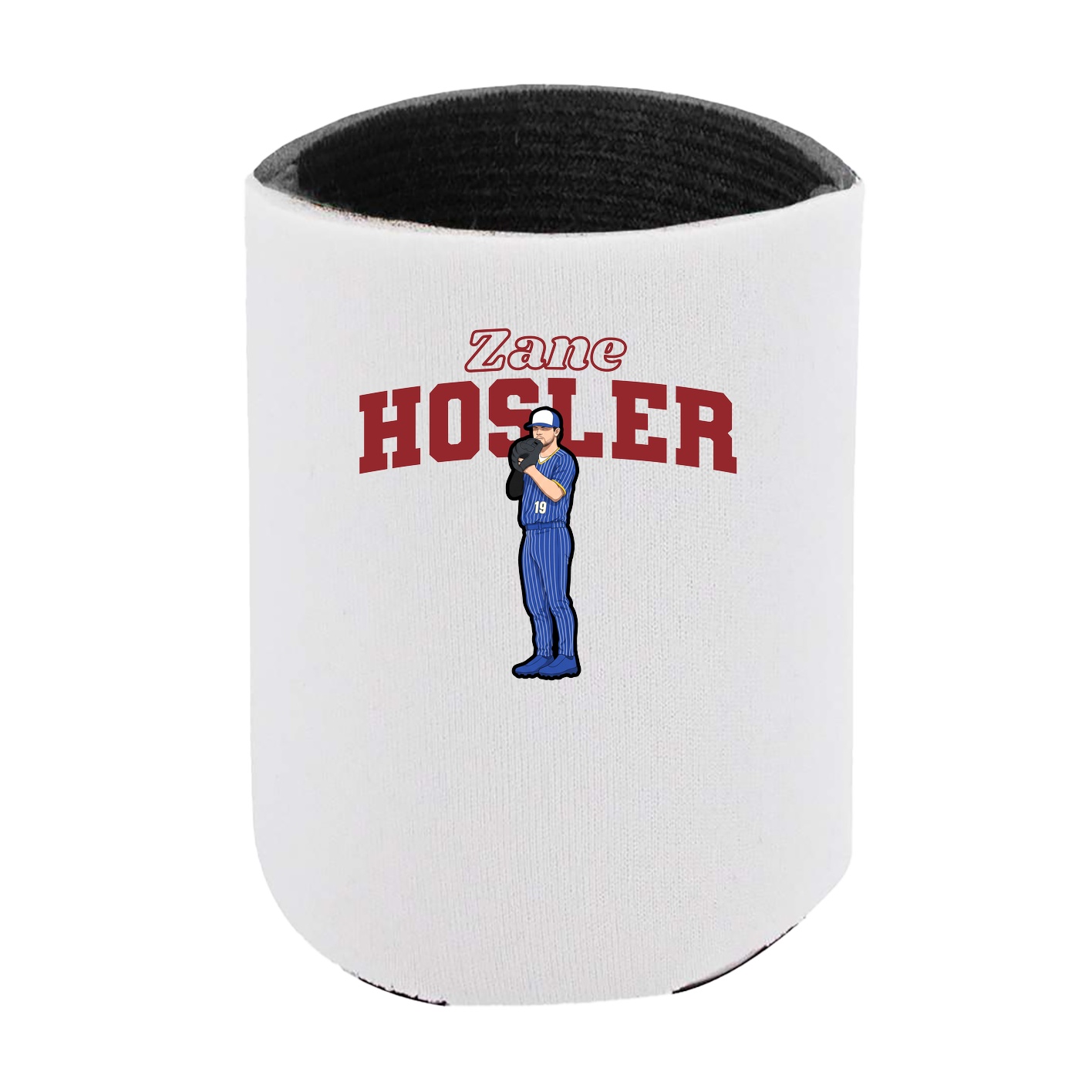 Can Holder — Name Arch in White