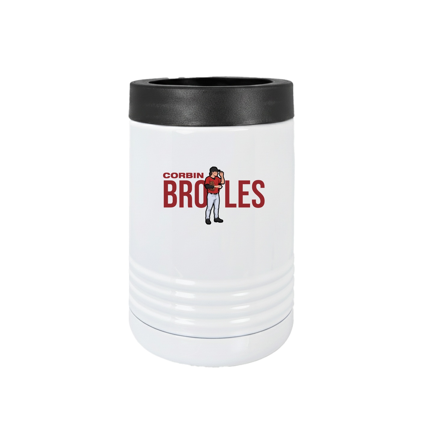 Beverage Holder — Player Name in White