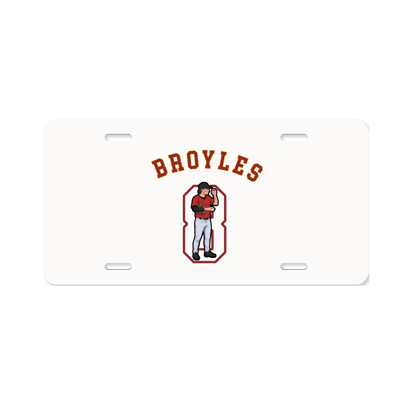 License Plate — Shirsey Arch in Classic