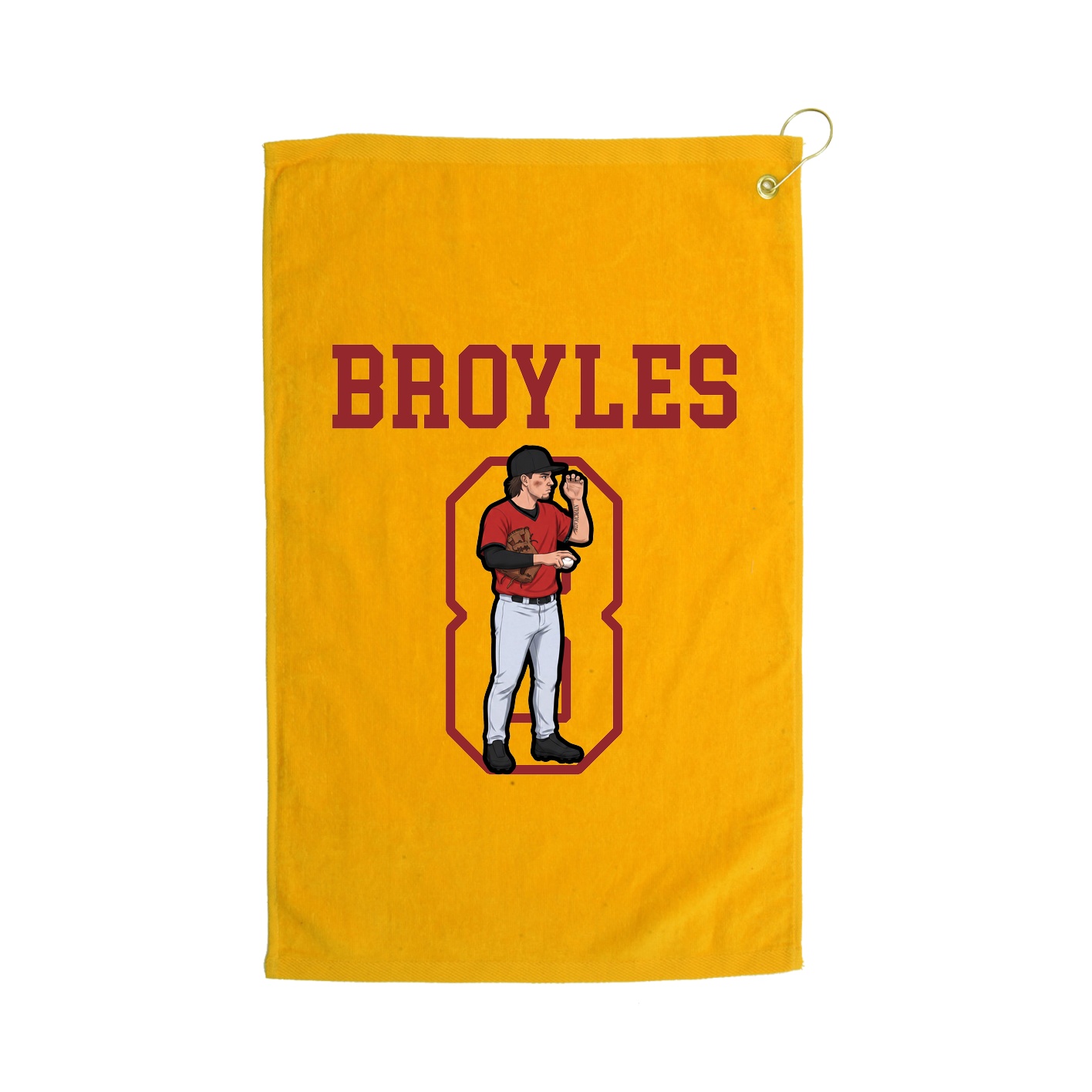 Golf Towel — Shirsey in Gold