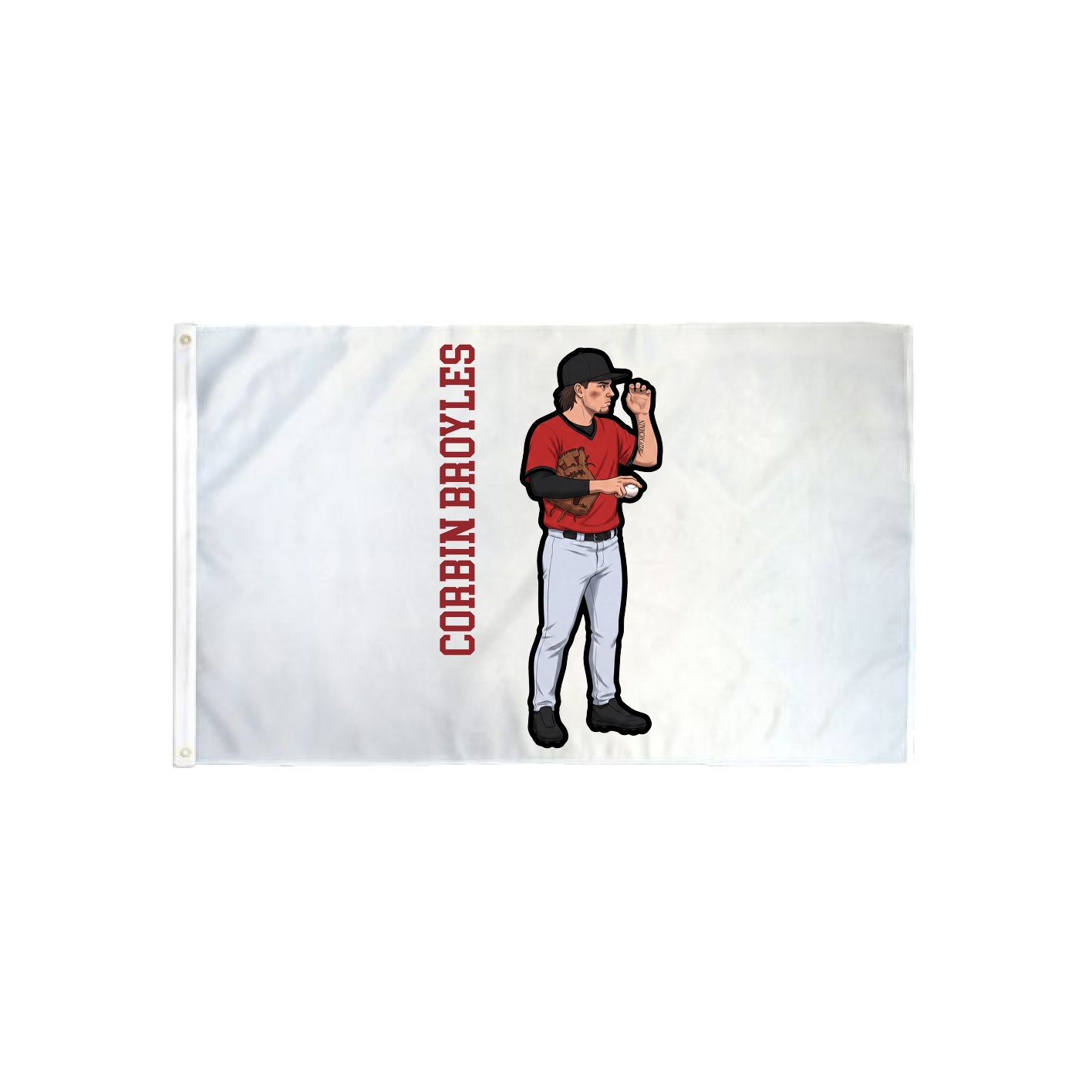3x5 Flag — Name Vertical in Classic