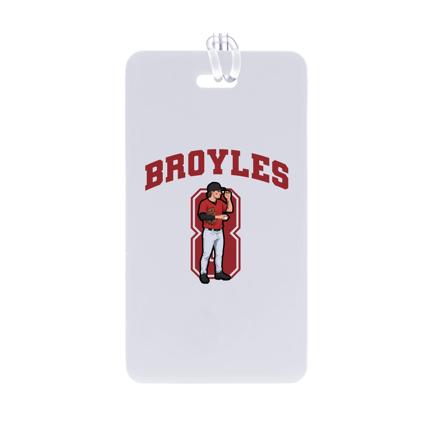 Bag Tag — Number in Classic