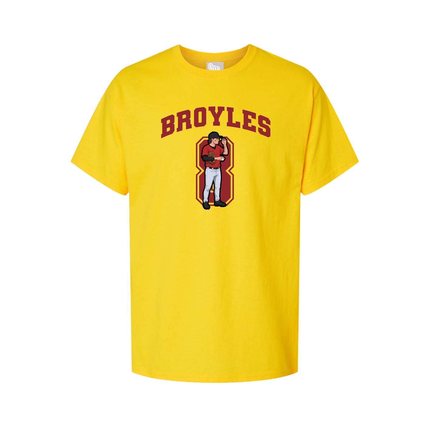 Tee — Number in Gold