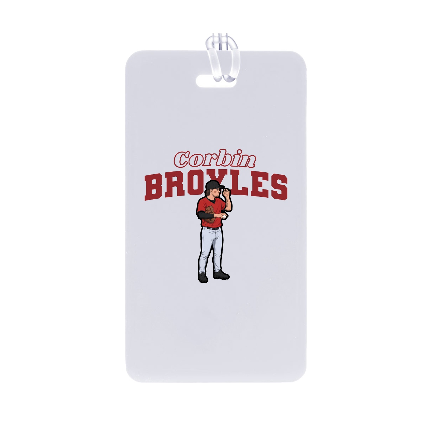 Bag Tag — Name Arch in Classic