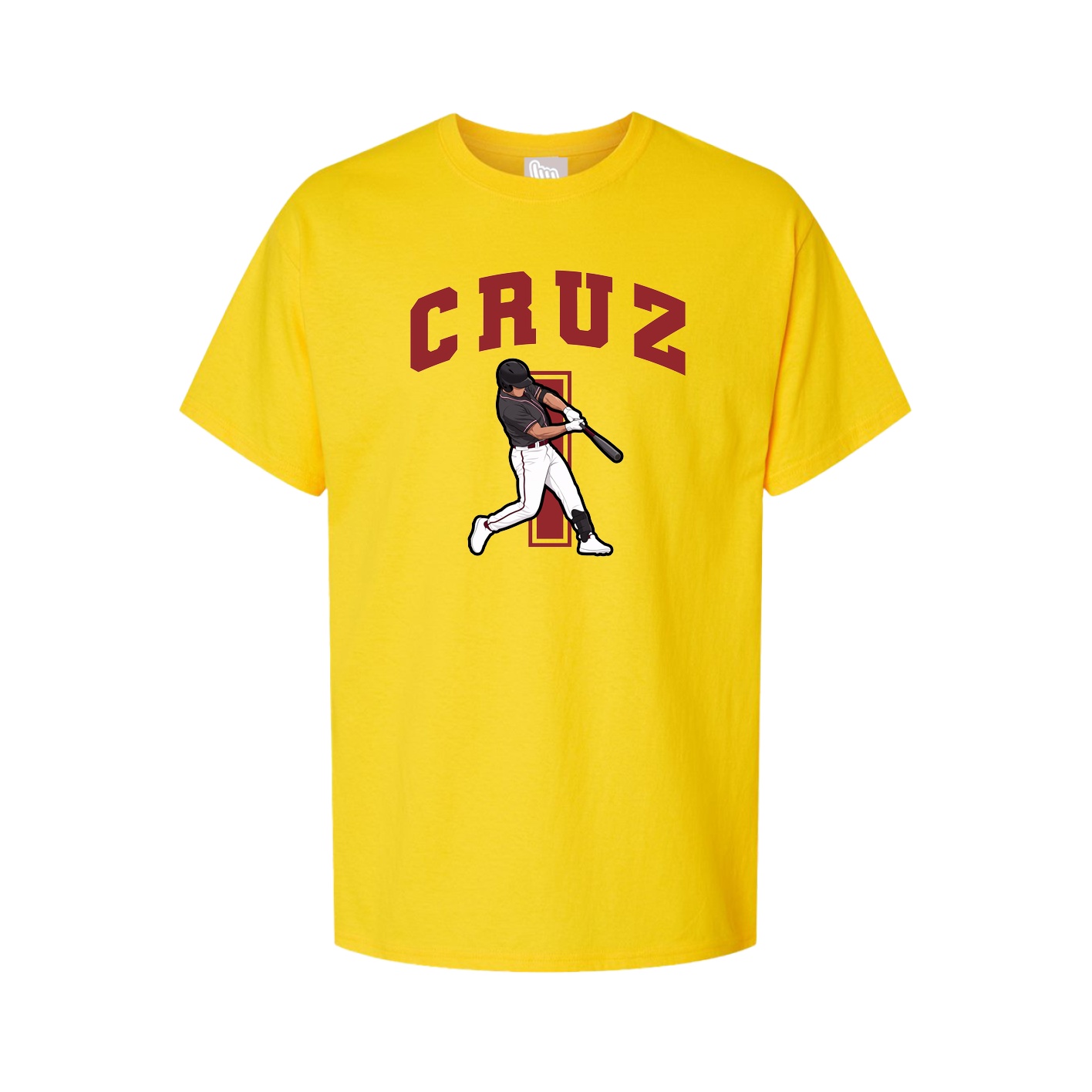 Tee — Number in Gold