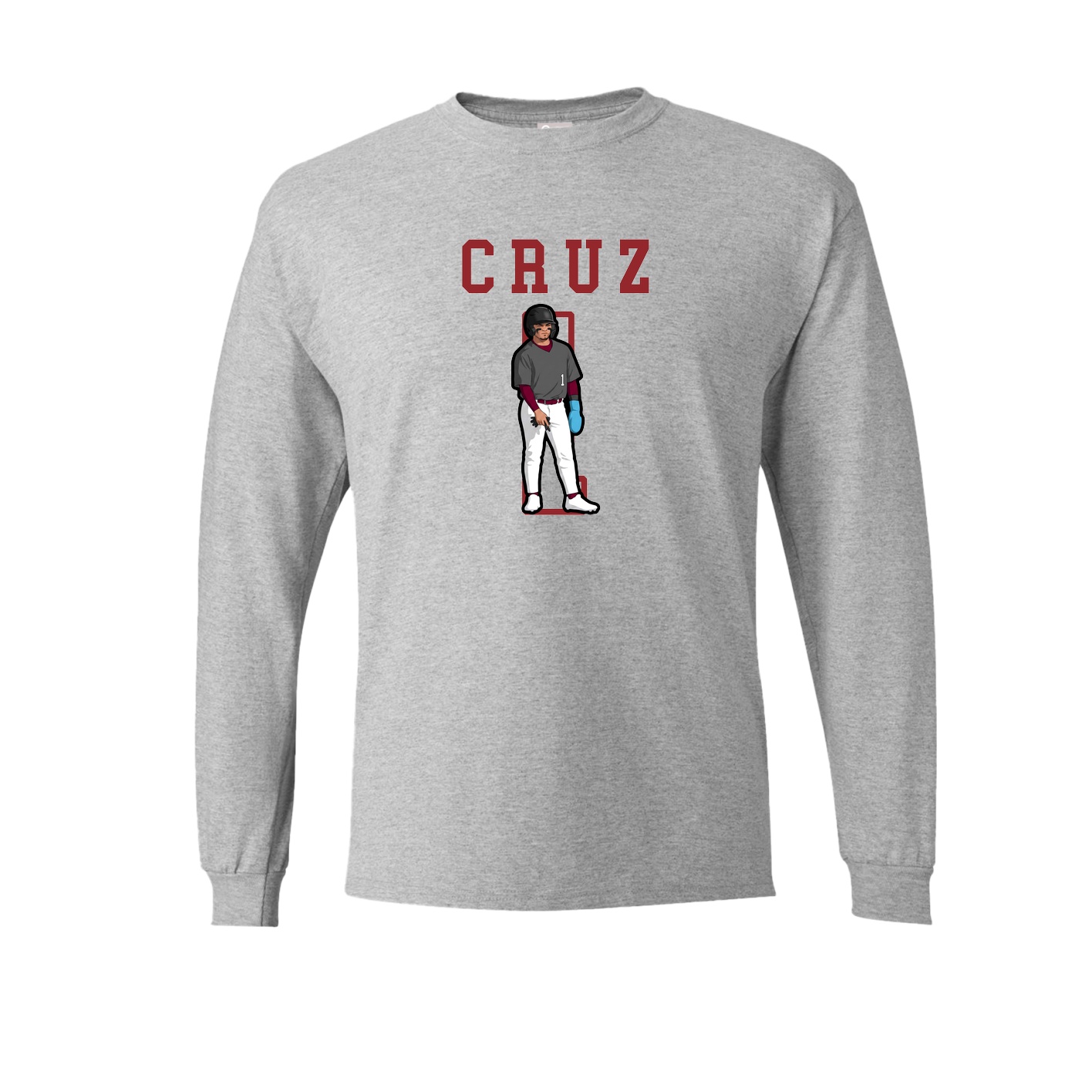 Long Sleeve Tee — Shirsey in Grey