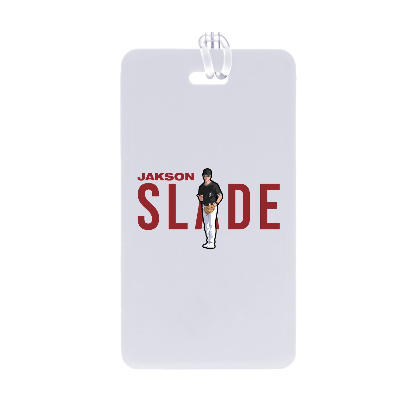 Bag Tag — Player Name in Classic