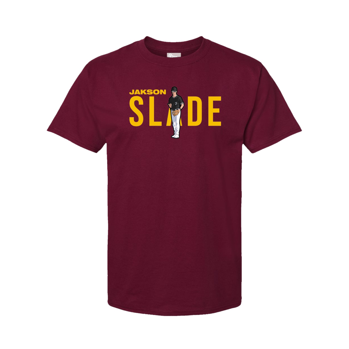 Tee — Player Name in Cardinal