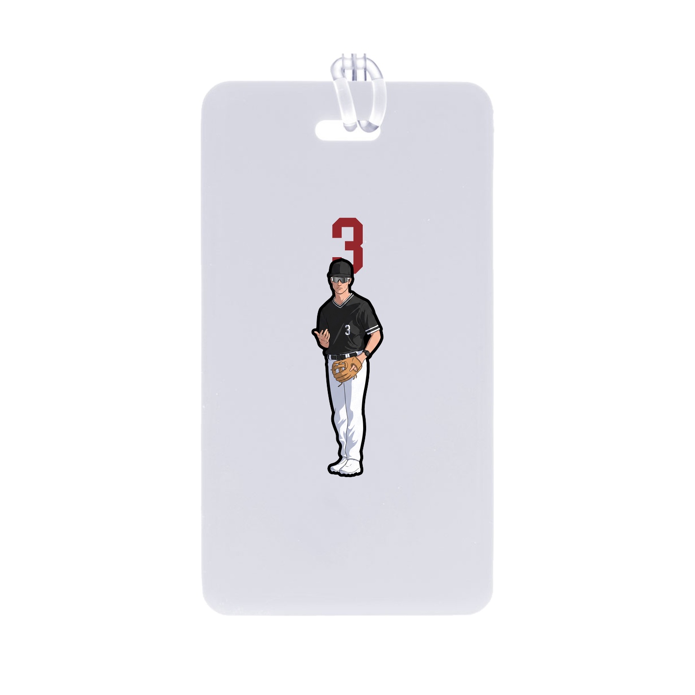 Bag Tag — Number Top in Classic