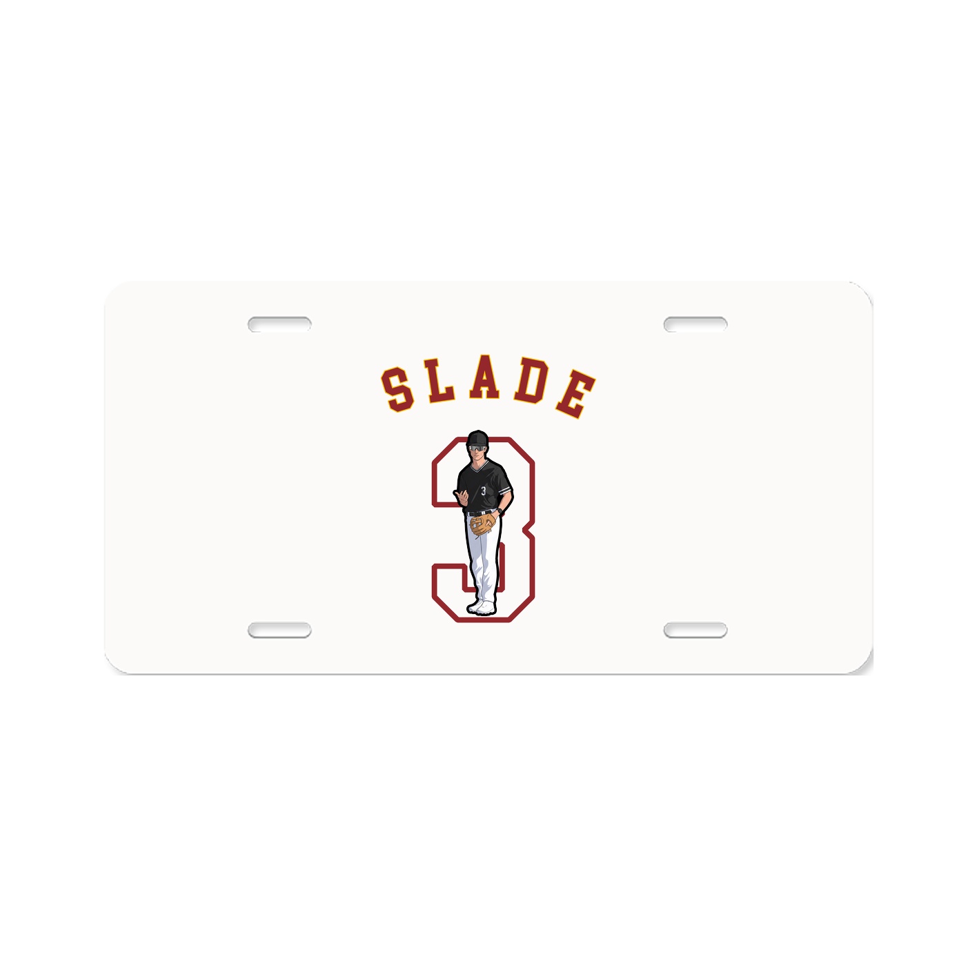 License Plate — Shirsey Arch in Classic