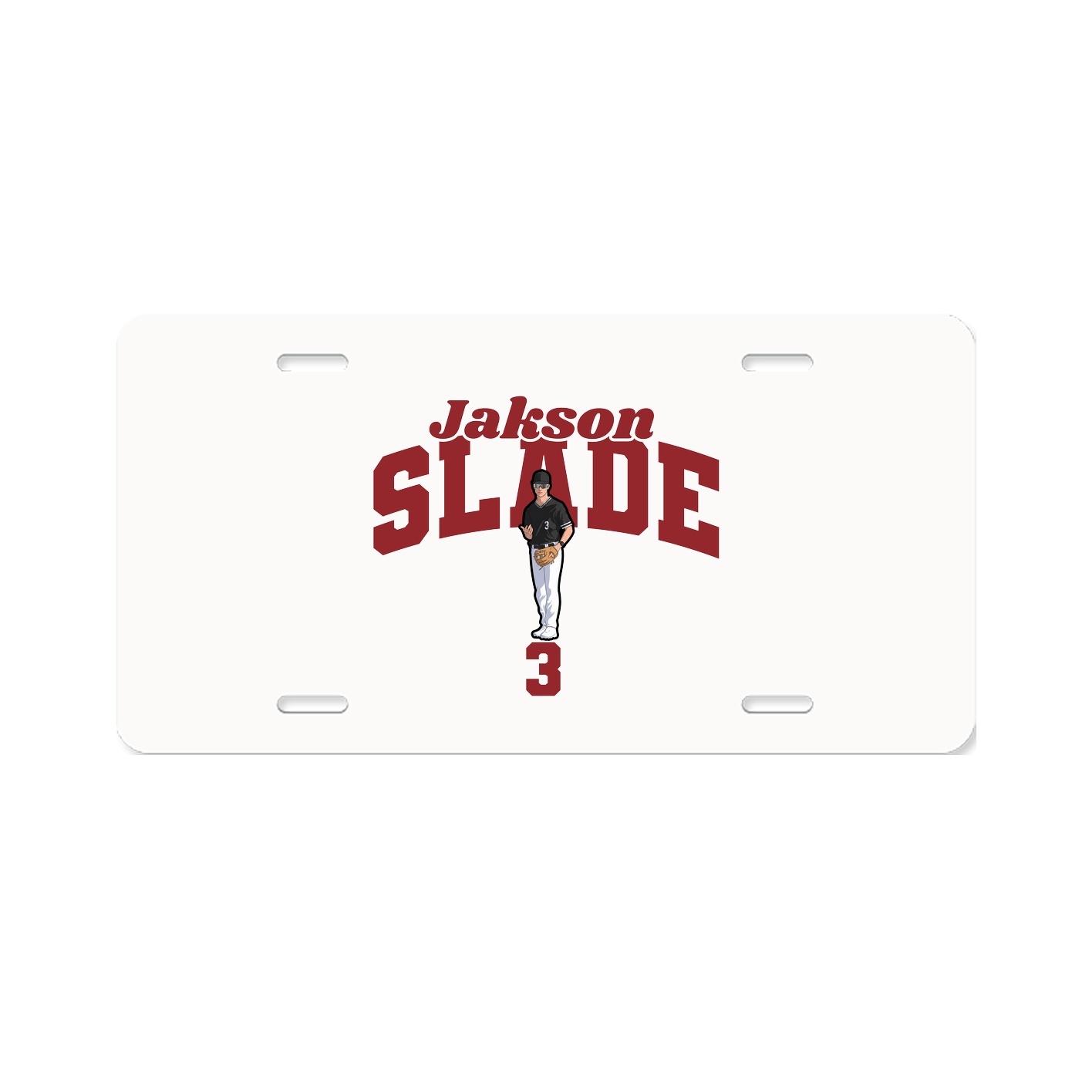 License Plate — Signature Arch in Classic