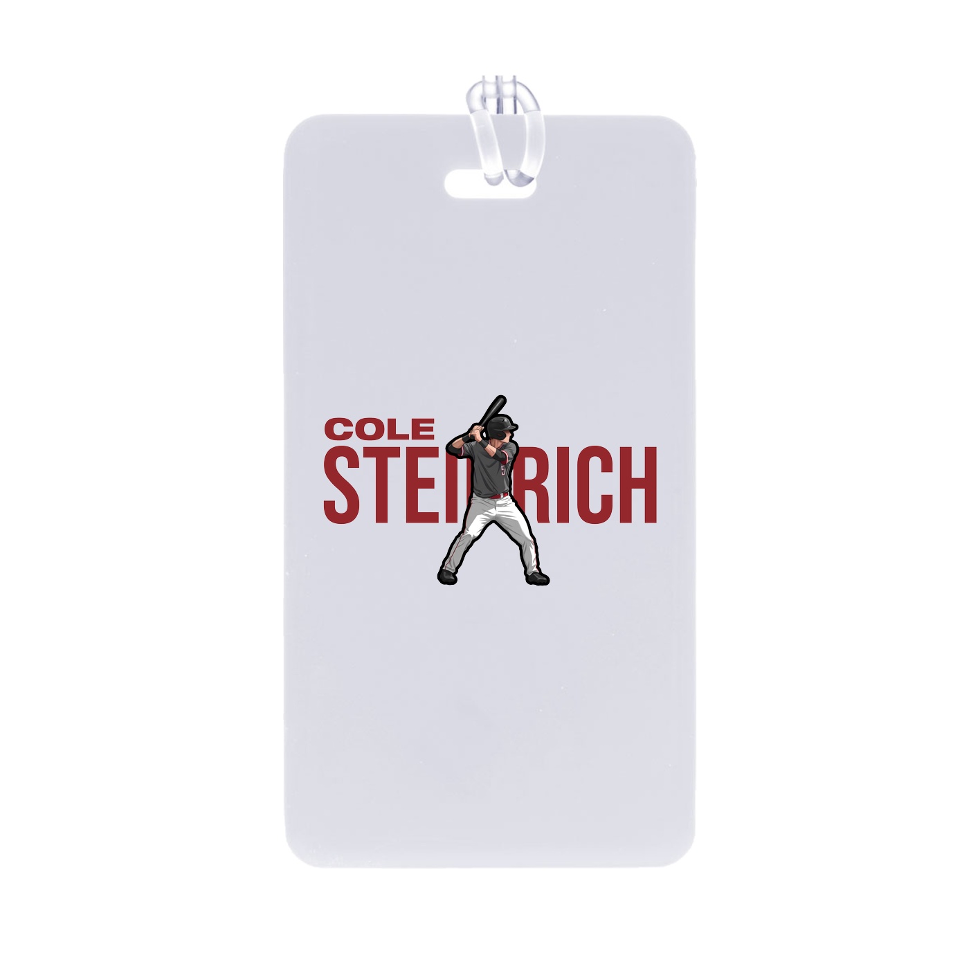 Bag Tag — Player Name in Classic
