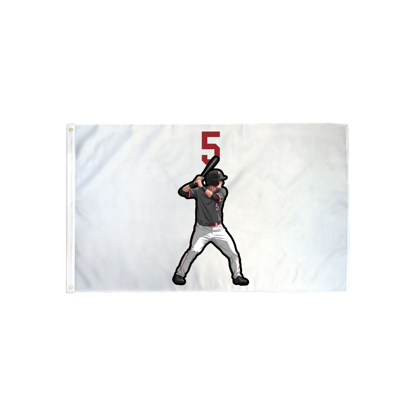 3x5 Flag — Number Top in Classic