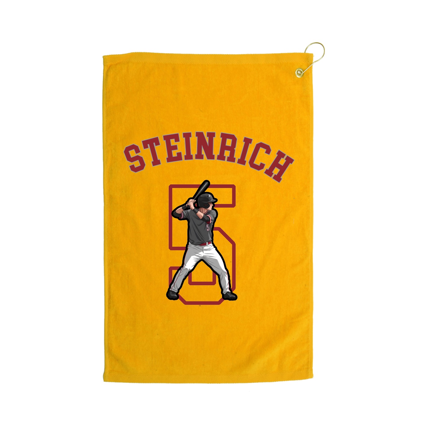 Golf Towel — Shirsey Arch in Gold