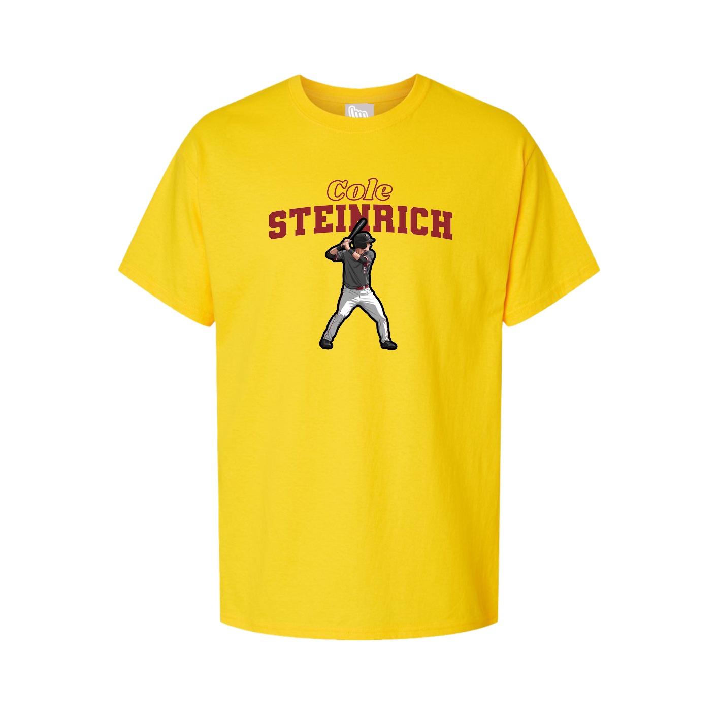 Tee — Name Arch in Gold