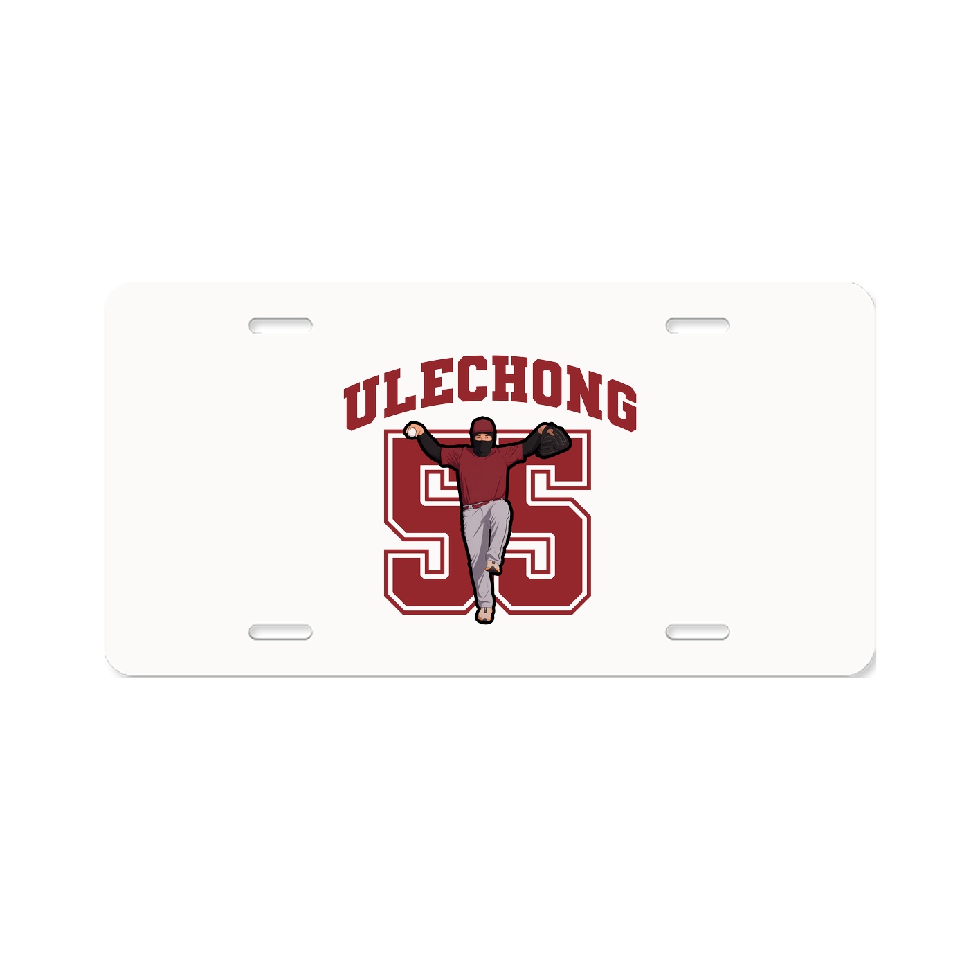 License Plate — Number in Classic