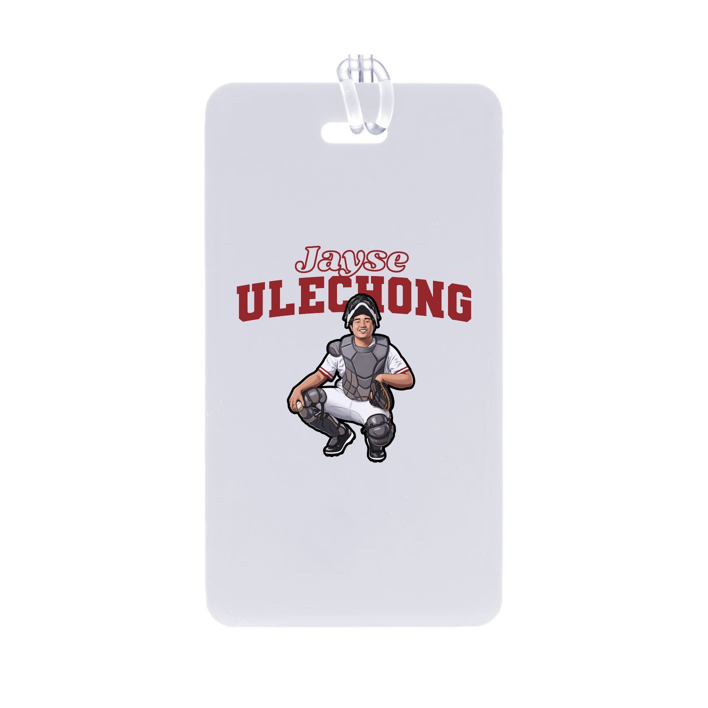 Bag Tag — Name Arch in Classic