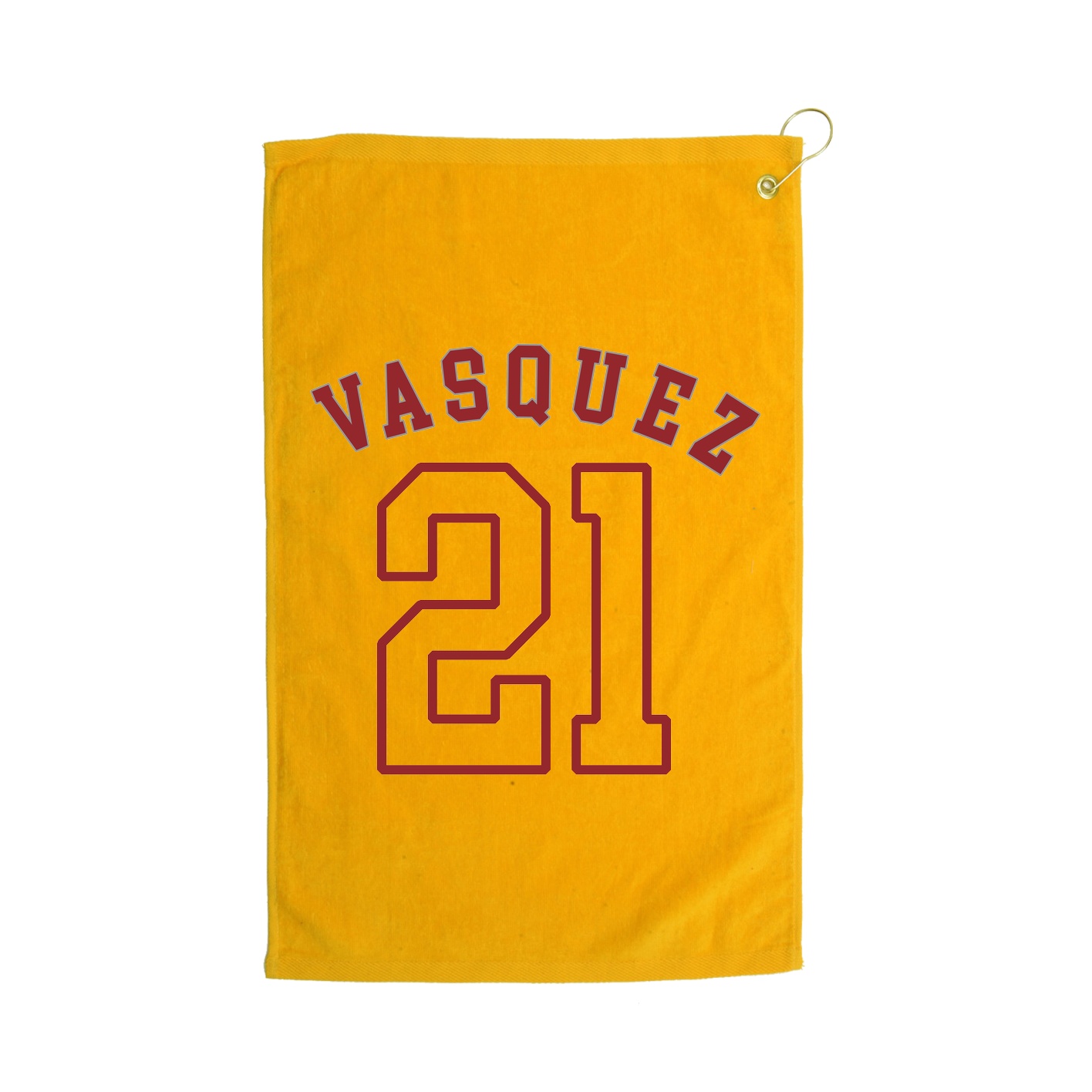 Golf Towel — Shirsey Arch in Gold